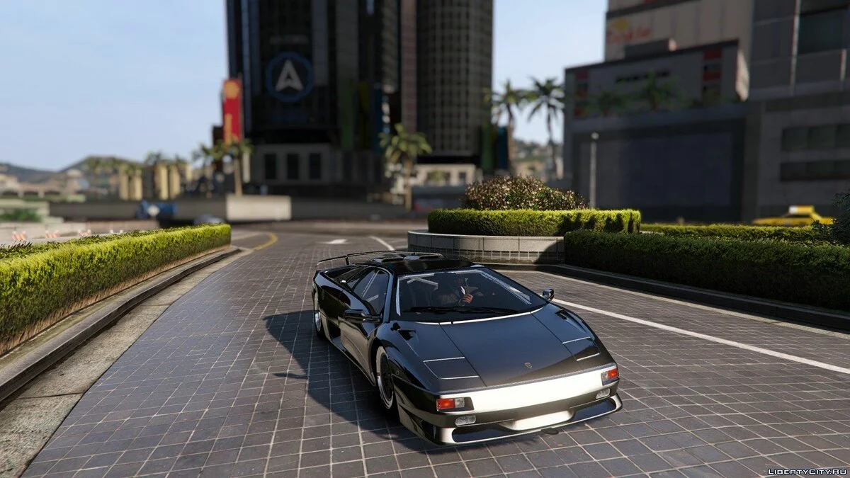 Lamborghini Diablo SV 1997 [Añadir / Reemplazar | Plantilla | Luces emergentes] 1.1 / GTA 5