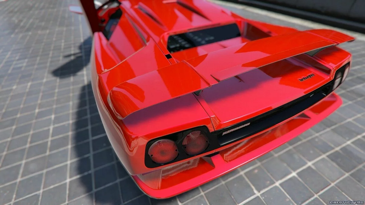 Lamborghini Diablo SV 1997 [Añadir / Reemplazar | Plantilla | Luces emergentes] 1.1 / GTA 5