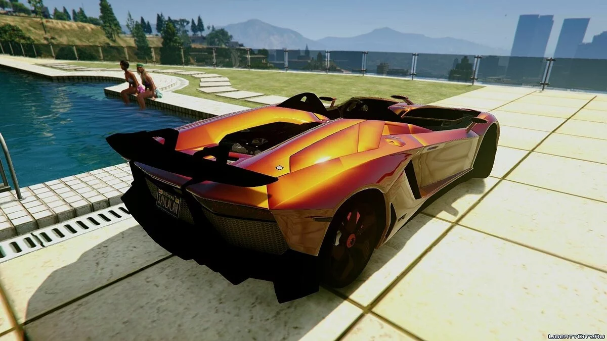 2012 Lamborghini Aventador J Спидстер [Розблоковано] 1.0 / GTA 5