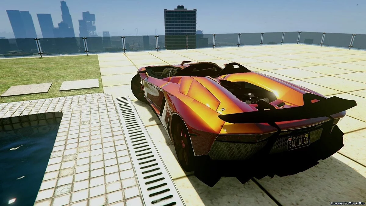 2012 Lamborghini Aventador J Спидстер [Розблоковано] 1.0 / GTA 5