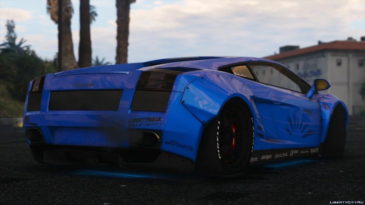 2005 Lamborghini Gallardo Liberty Walk LB Performance [Замінити] 1.0 / GTA 5