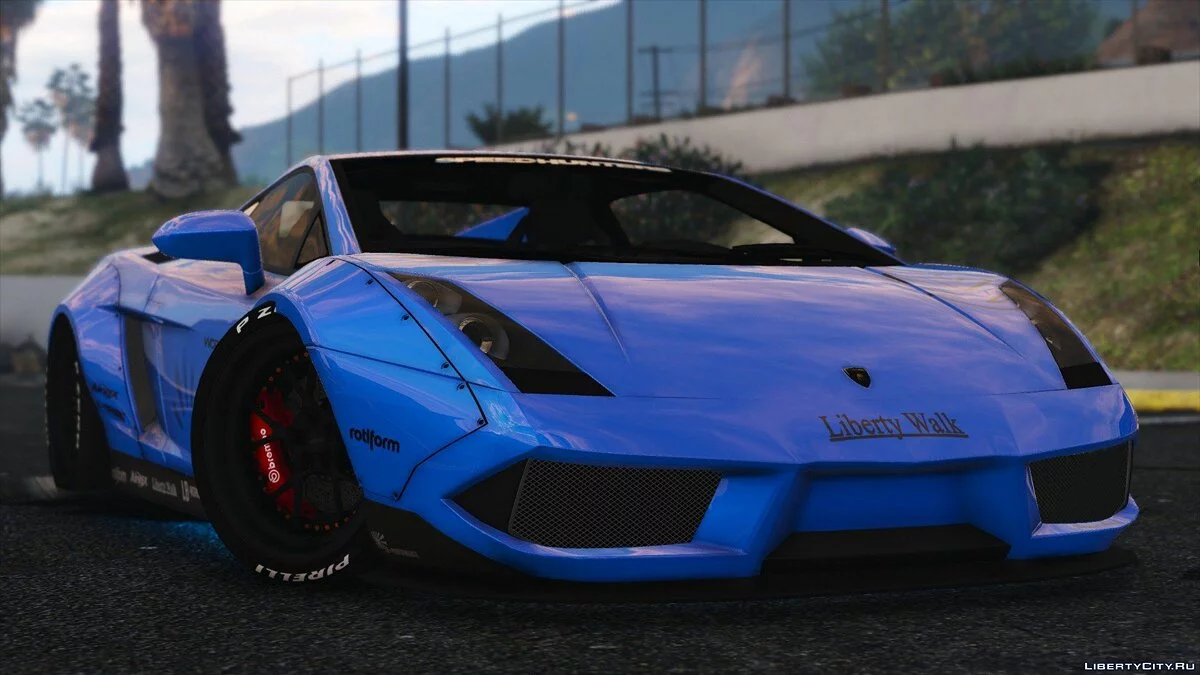2005 Lamborghini Gallardo Liberty Walk LB Performance [Замінити] 1.0 / GTA 5