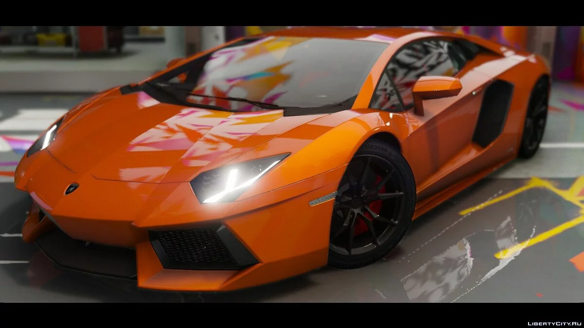 2015 Lamborghini Aventador LP700-4 [Add-On | Wipers | Stock | Animated Engine | Livery | Tuning | AutoSpoiler] 1.2 / GTA 5