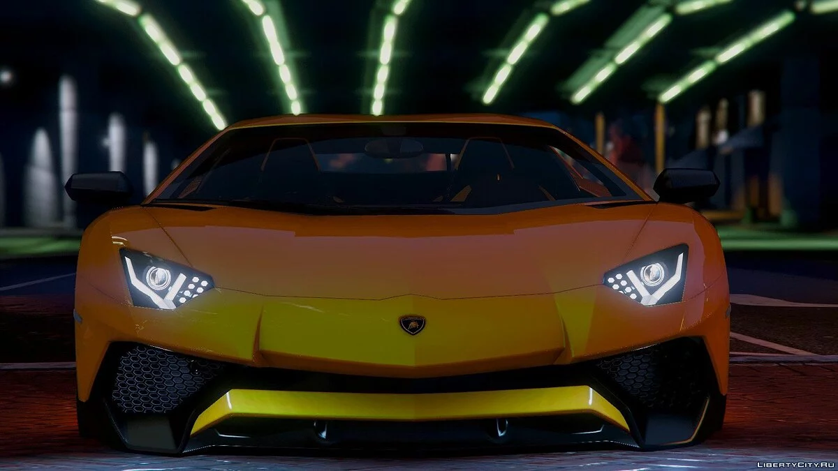 Lamborghini Aventador LP 750-4 SV 2015 [Додаток] / GTA 5