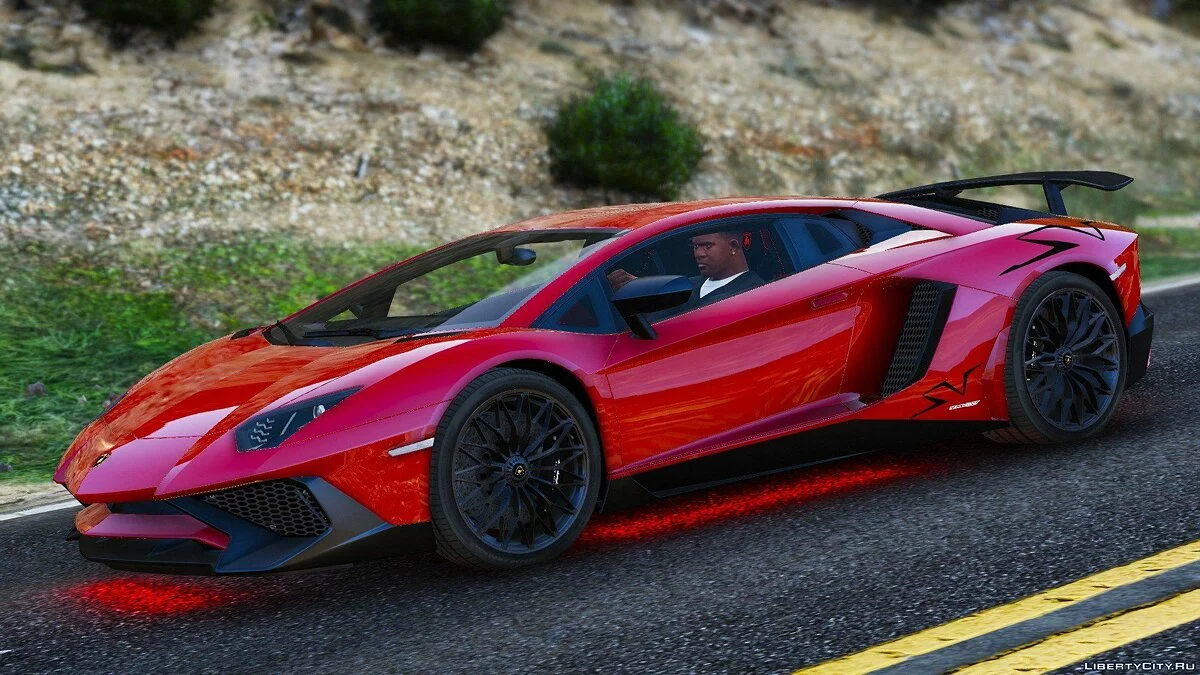 Lamborghini Aventador LP 750-4 SV 2015 [Додаток] / GTA 5