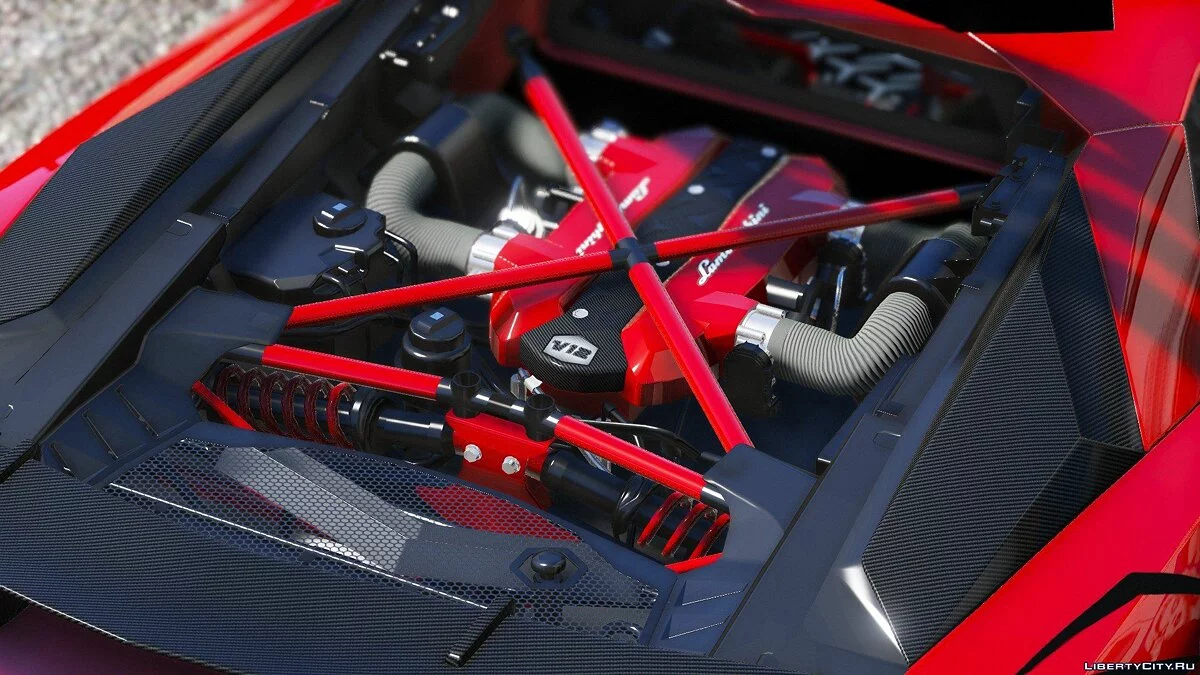 Lamborghini Aventador LP 750-4 SV 2015 [Додаток] / GTA 5