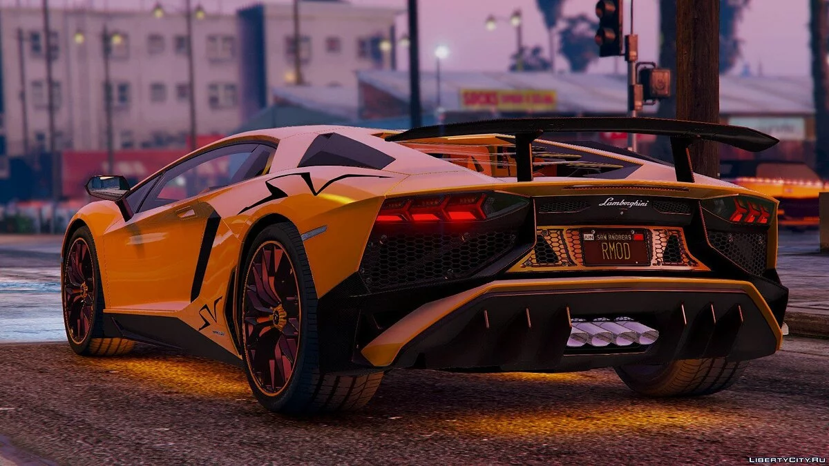 Lamborghini Aventador LP 750-4 SV 2015 [Додаток] / GTA 5