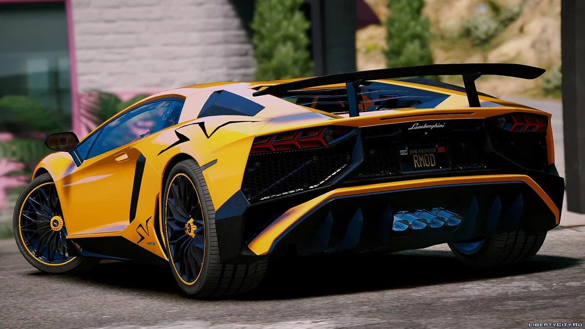 Lamborghini Aventador LP 750-4 SV 2015 [Add-On] 1.1 / GTA 5