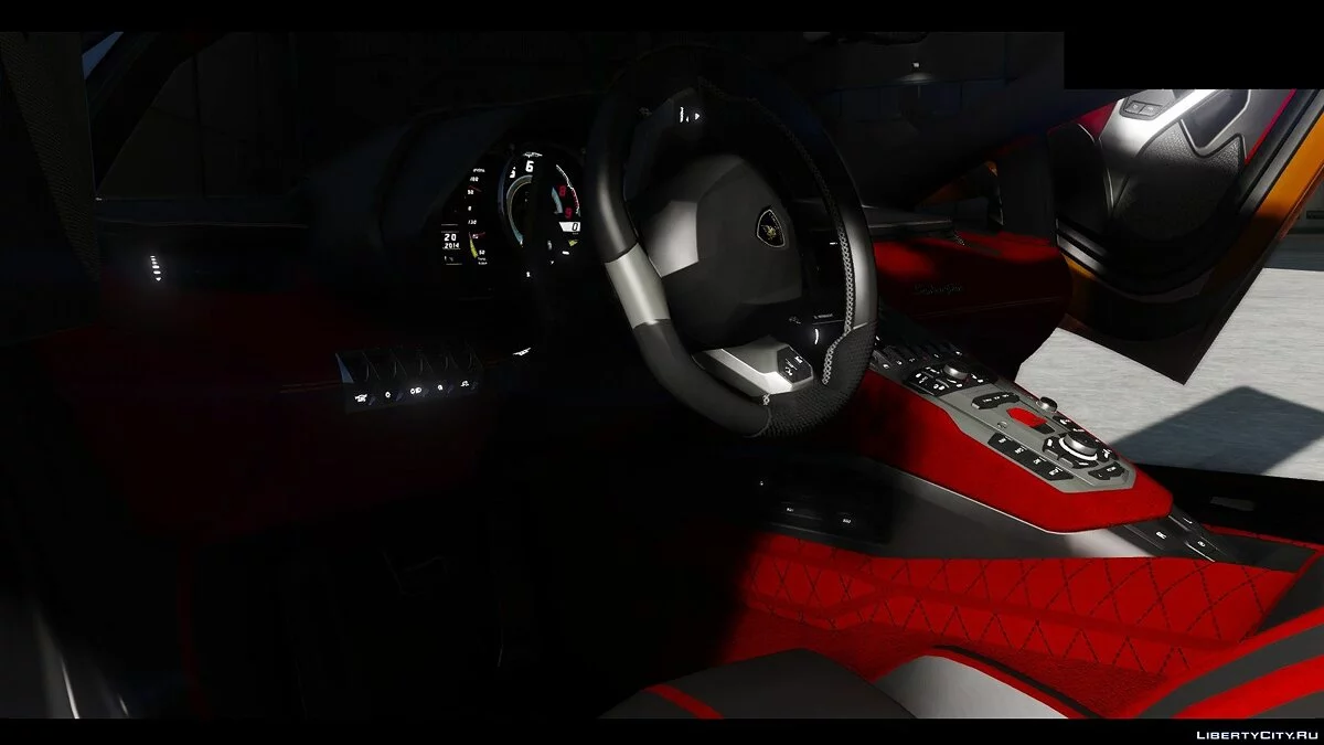 2015 لامبورغيني أفينتادور LP700-4 [إضافة | مساحات | مخزون | محرك متحرك | تصميم | تعديل | جناح تلقائي] 1.4.5 / جي تي أي 5