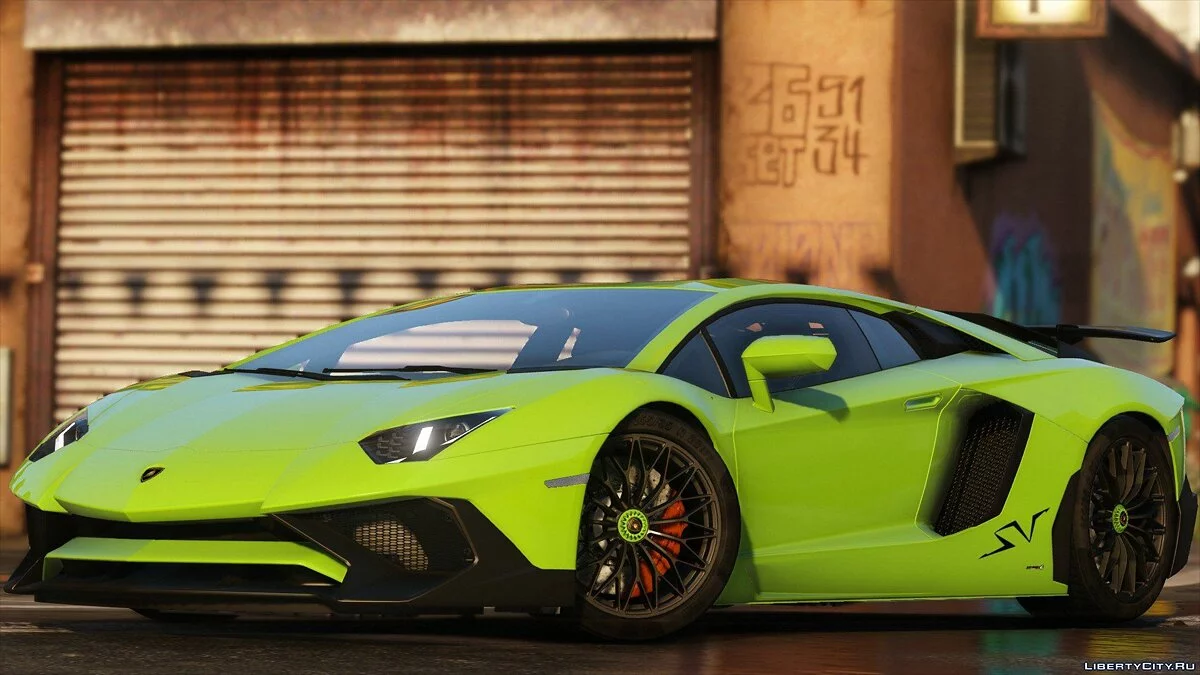 2015 Lamborghini Aventador LP700-4 [Add-On | SV-Kit | Stock | Animated Engine | Tuning] 1.5 / GTA 5