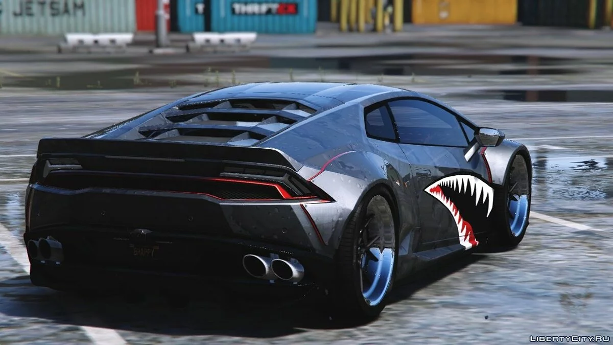 Lamborghini Huracan Lp610-4 Libertywalk Stance [Add-On / Replace | Camber / Non-Camber] / GTA 5