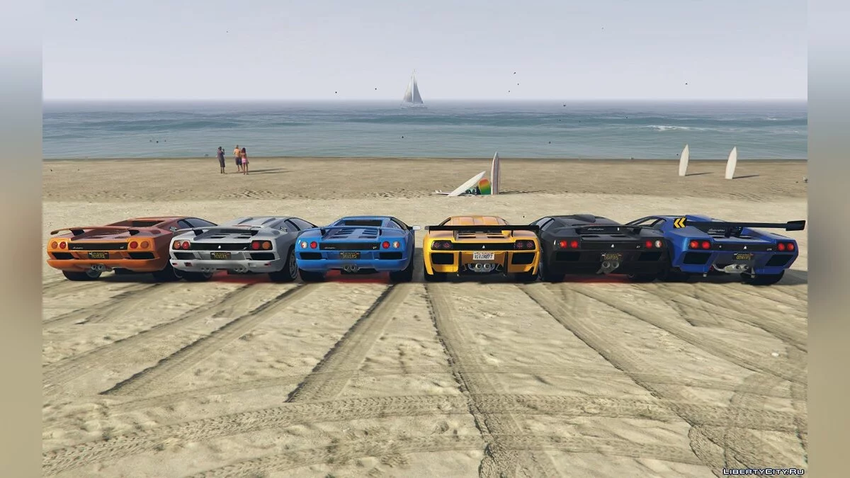 لامبورغيني ديابلو GTR [إضافة | تعديل | نموذج] 1.7 / جي تي أي 5