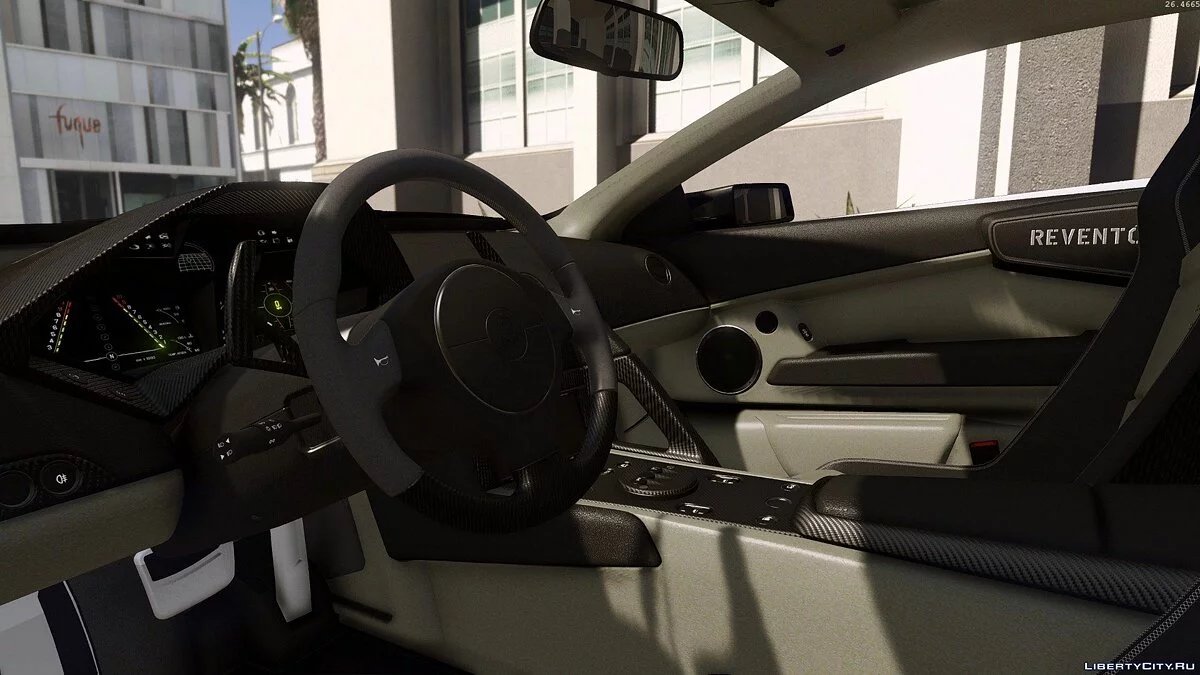 Lamborghini Reventon AUTOVISTA [Add-On / Replace | Wipers | Template | Wings + Spoiler | Tuning] 12.0 / GTA 5