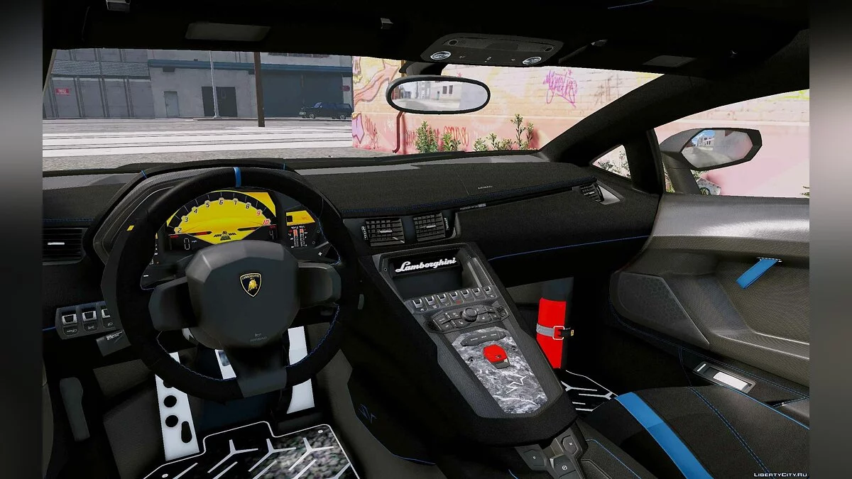 兰博基尼Aventador LP750-4 SuperVeloce [附加 | 模拟/数字仪表] 0.1 / GTA 5