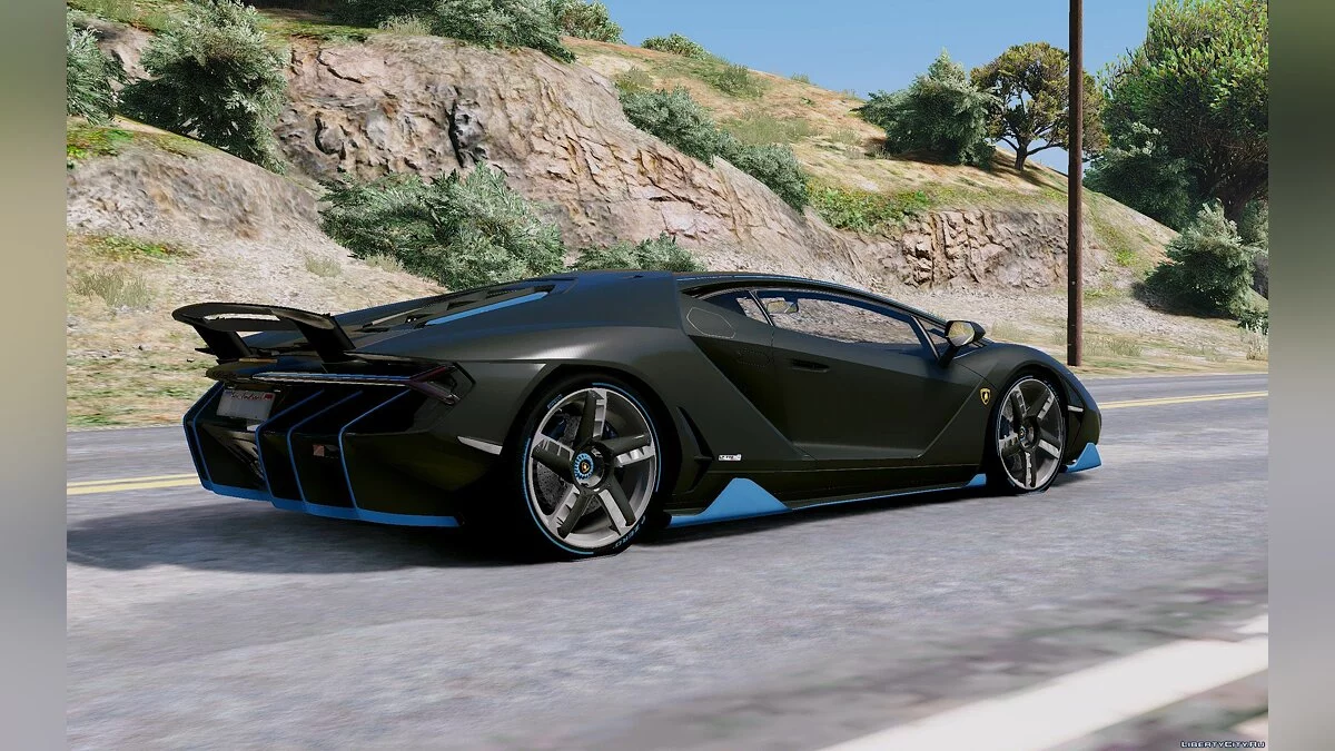Lamborghini Centenario [Adicional | Alta Qualidade | Spoiler] 0.1 / GTA 5