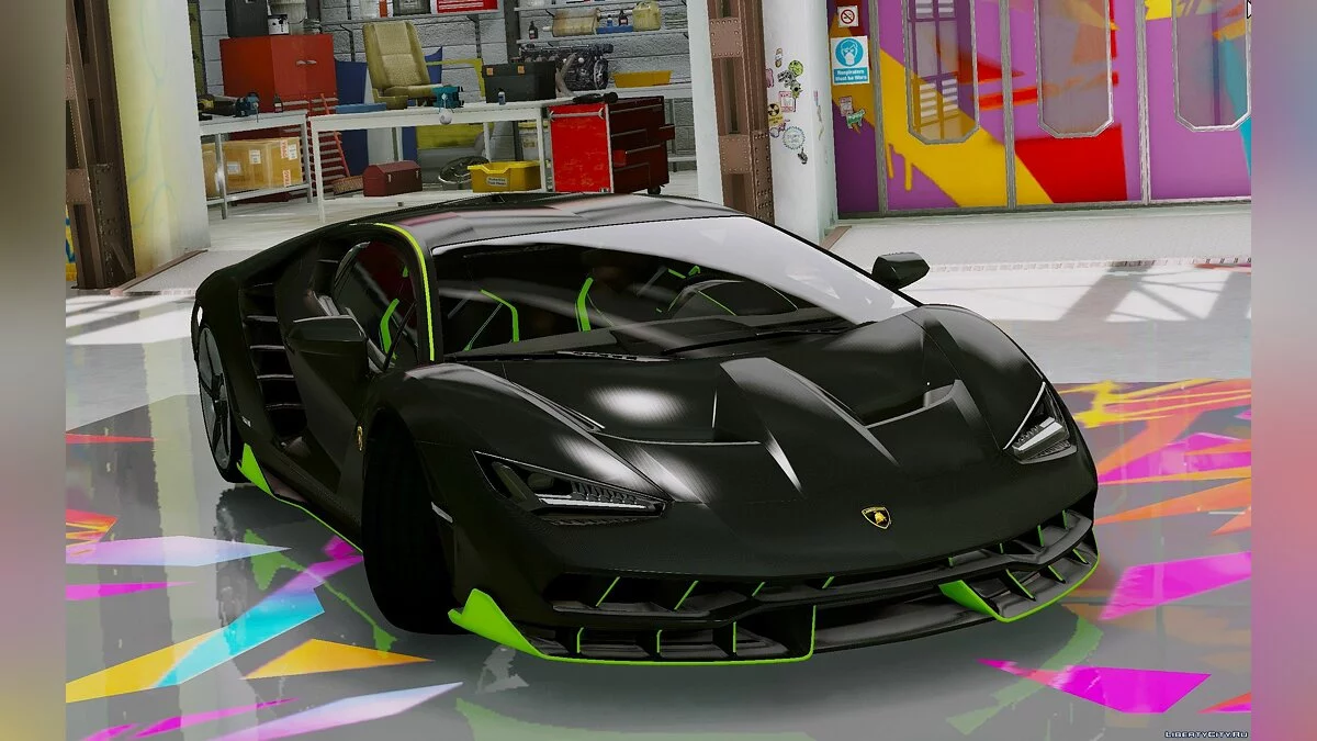 Lamborghini Centenario [Adicional | Alta Qualidade | Spoiler] 0.1 / GTA 5