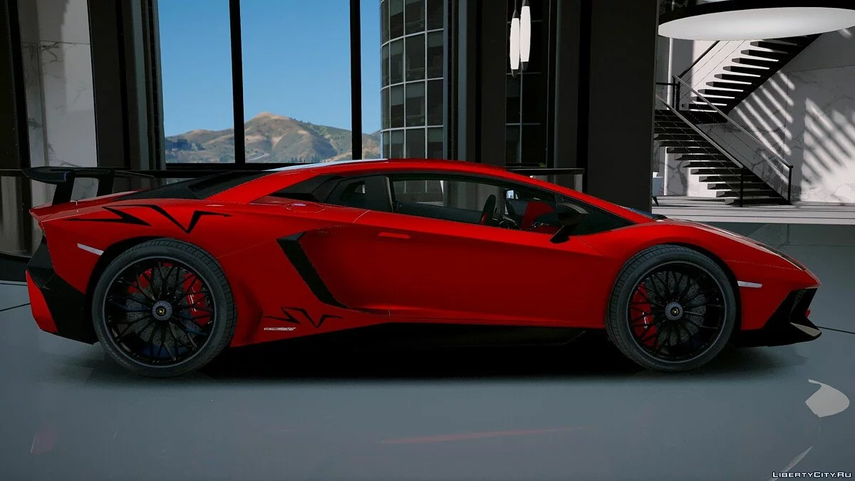 Lamborghini Aventador LP 750-4 SV 2015 [Add-On] 1.2 / GTA 5