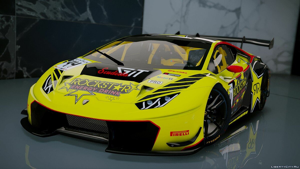 Download Lamborghini Huracan GT3 [Add-on | Tuning] 1.7 for GTA 5