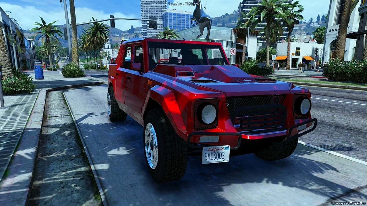 Lamborghini LM-002 (Додаток/Замінник) 1.1 / GTA 5