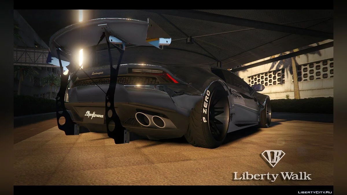 Lamborghini Huracan Liberty Walk [Add-On / Replace / Tuning] 1.0 / GTA 5