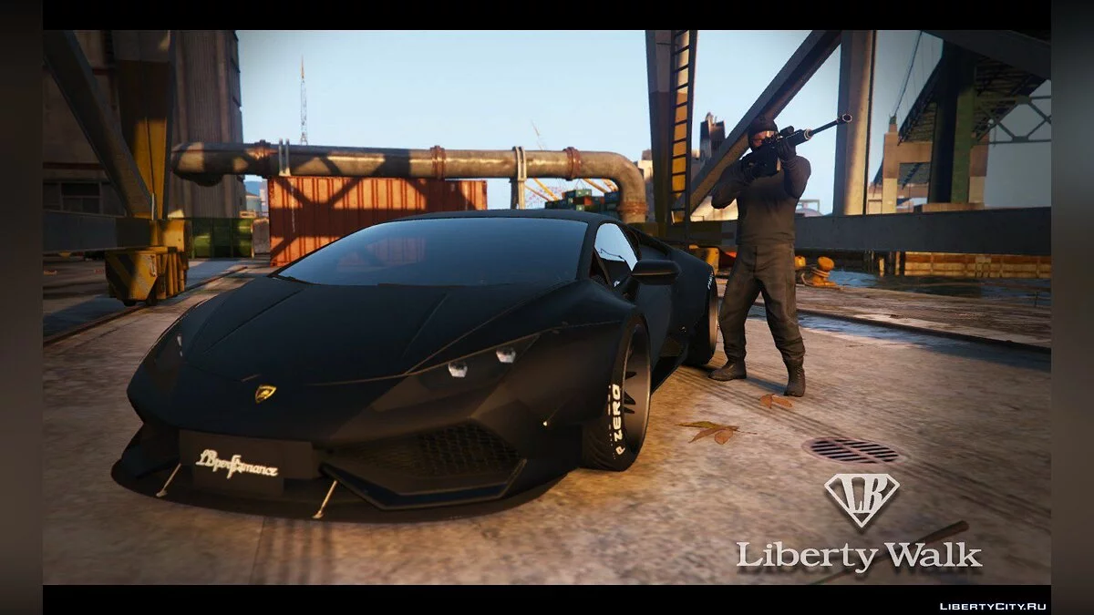 Lamborghini Huracan Liberty Walk [Add-On / Replace / Tuning] 1.0 / GTA 5