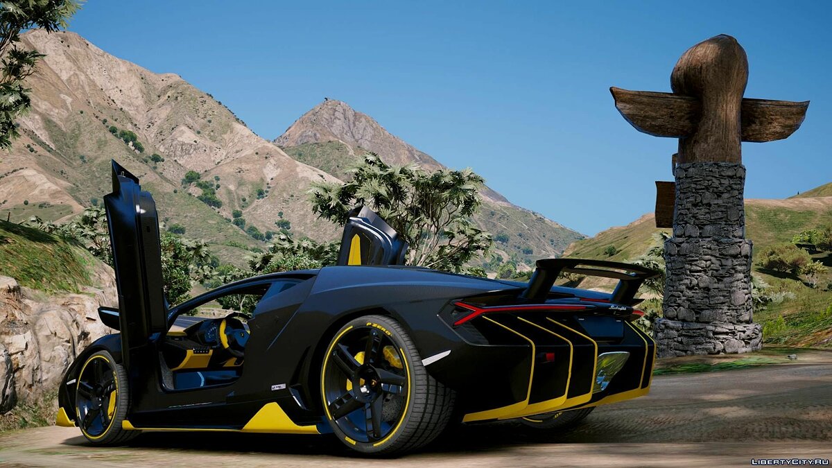 Lamborghini centenario для гта 5 фото 5