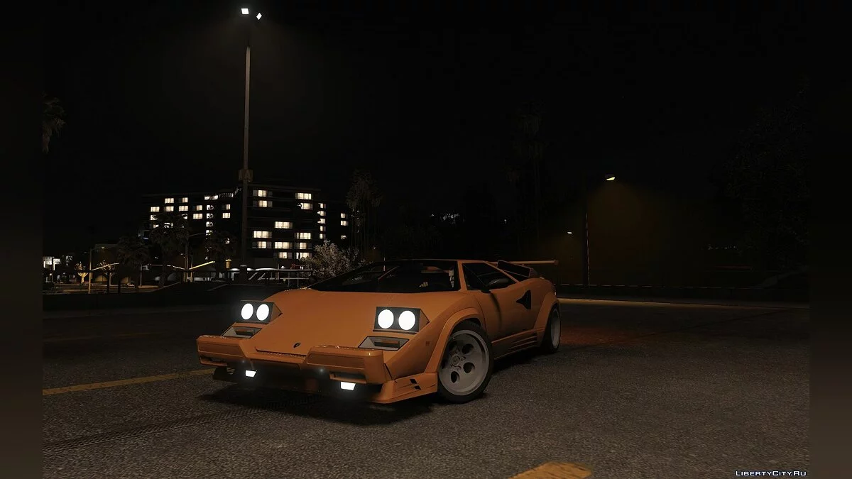 Lamborghini Countach QV 1988 US SPEC [Додаток | Налаштування] 1.0 / GTA 5