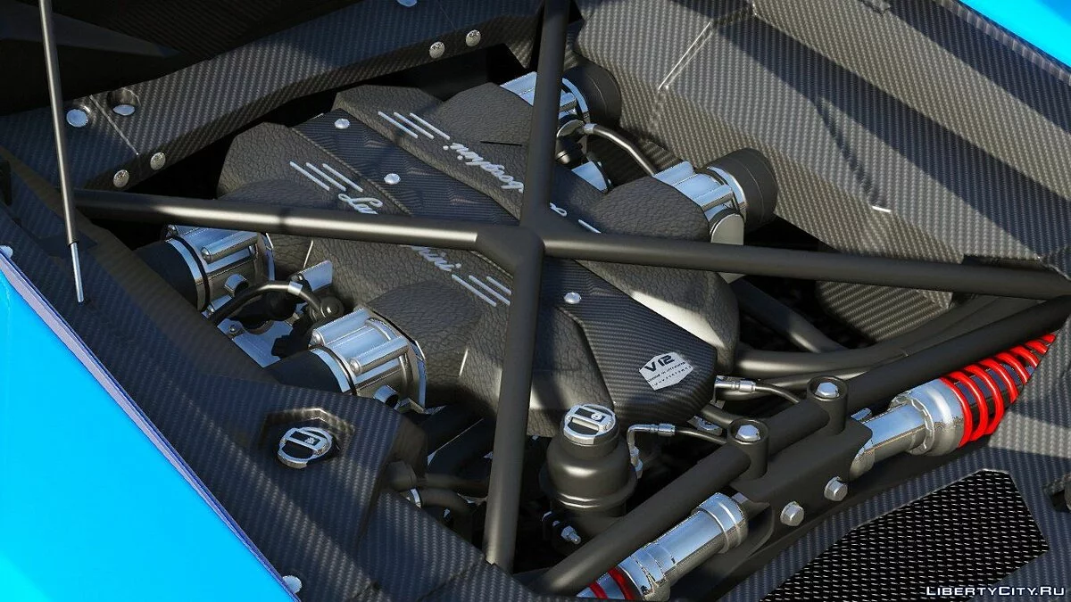 2018 Lamborghini Aventador S Roadster [Add-On | Дворники] 1.2 / GTA 5