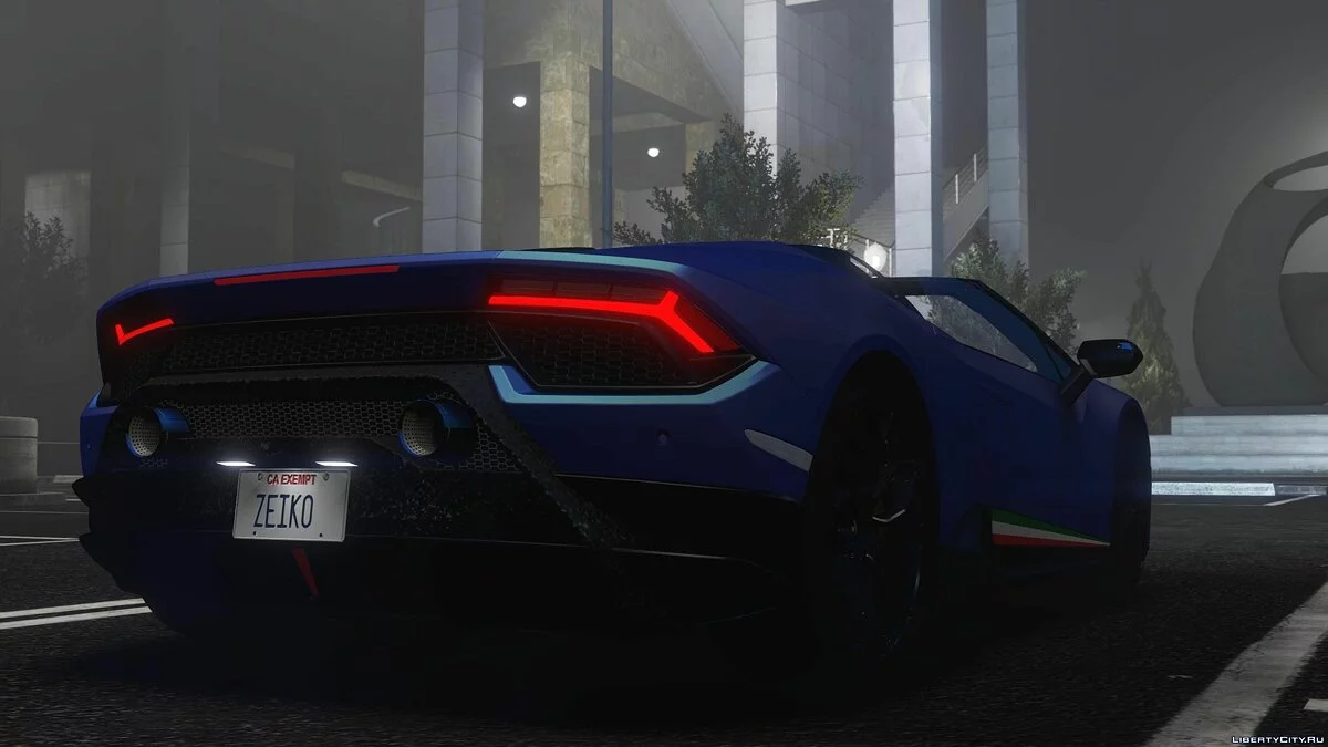 Lamborghini Huracan Performante Spyder / GTA 5