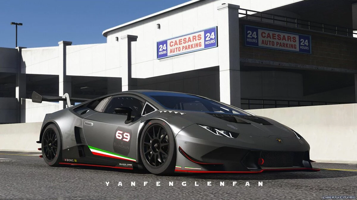 Lamborghini Huracan Super Trofeo [Add-On | Equipamiento digital | HQ] 2.0 / GTA 5