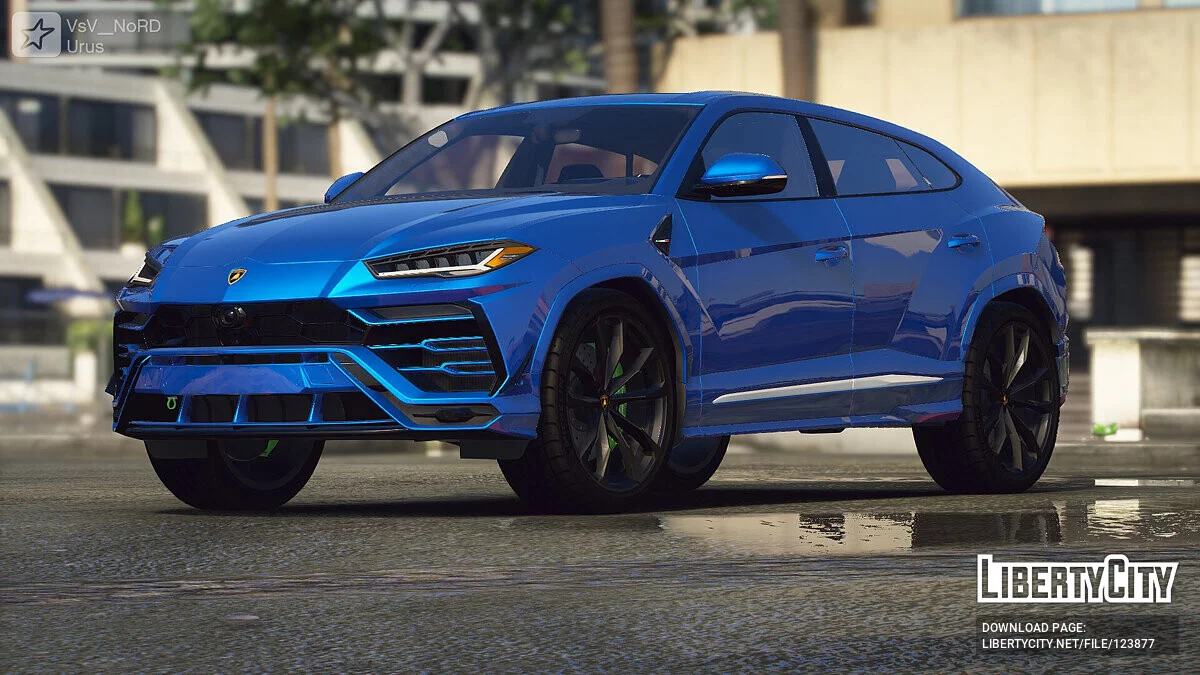 Lamborghini Urus [Add-On | Tuning | Wheels | Template] 2.1 / GTA 5