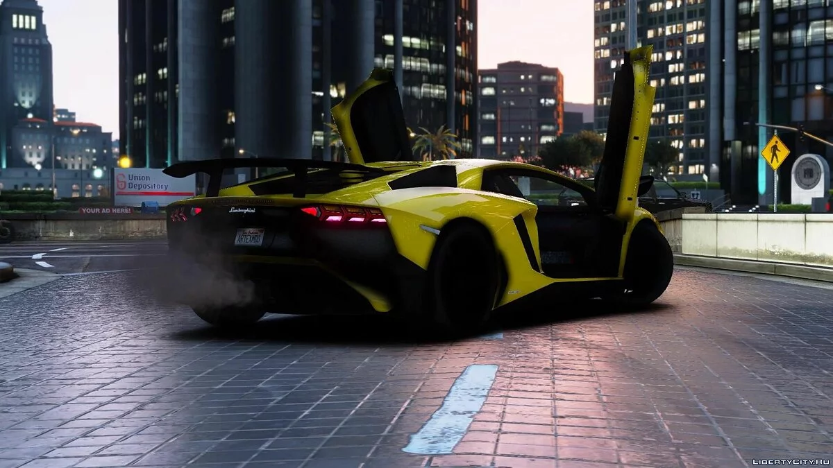 Lamborghini Aventador SV 2015 [Add-on] 1.0 / GTA 5