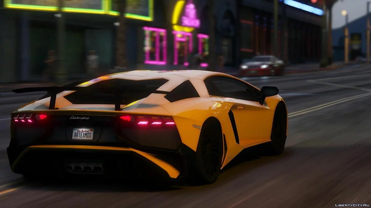 Lamborghini Aventador SV 2015 [Add-on] 1.0 / GTA 5