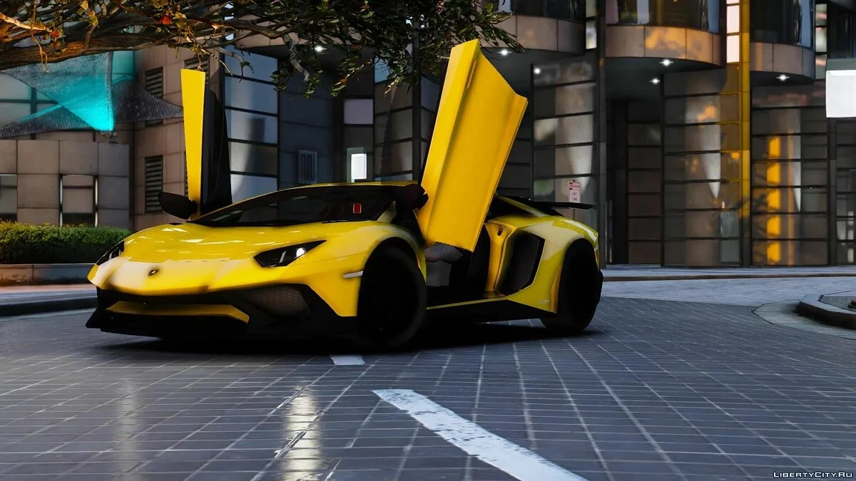 Lamborghini Aventador SV 2015 [Add-on] 1.0 / GTA 5