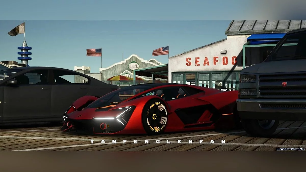 2018 Lamborghini Terzo Millennio Concept Car [Add-On l Manual Spoiler] 2.0 / GTA 5