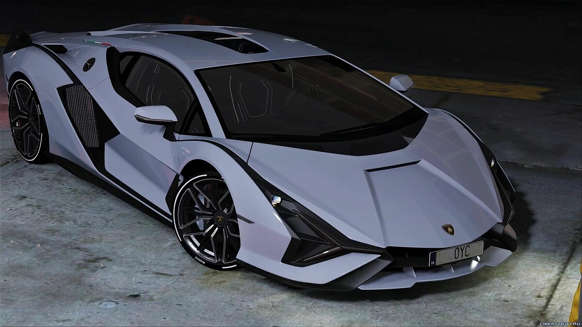 2018 Lamborghini Terzo Millennio Concept Car [Add-On l Manual Spoiler] 