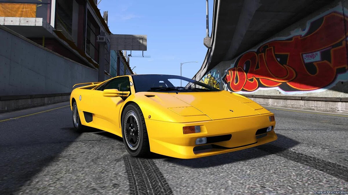 Lamborghini diablo гта 5 фото 10