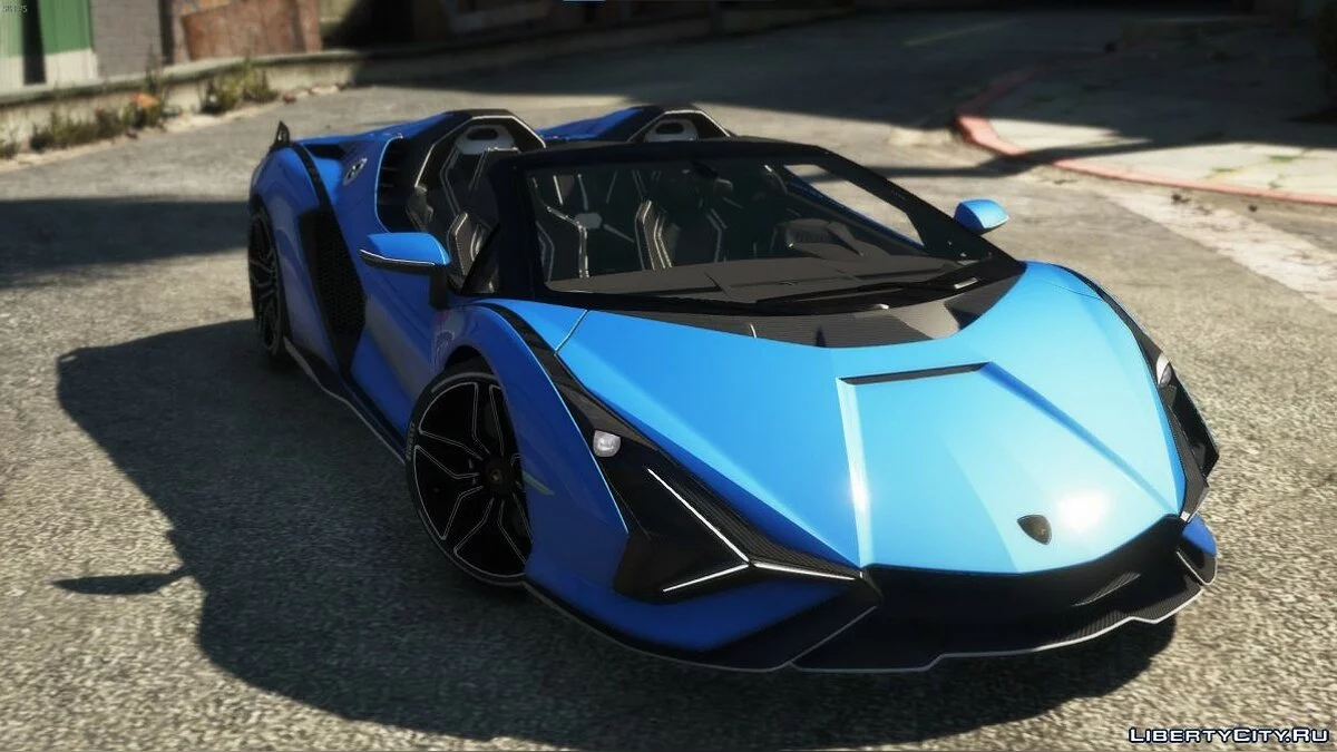 Lamborghini Sian Roadster [Add-On / Replace] 1.1 / GTA 5
