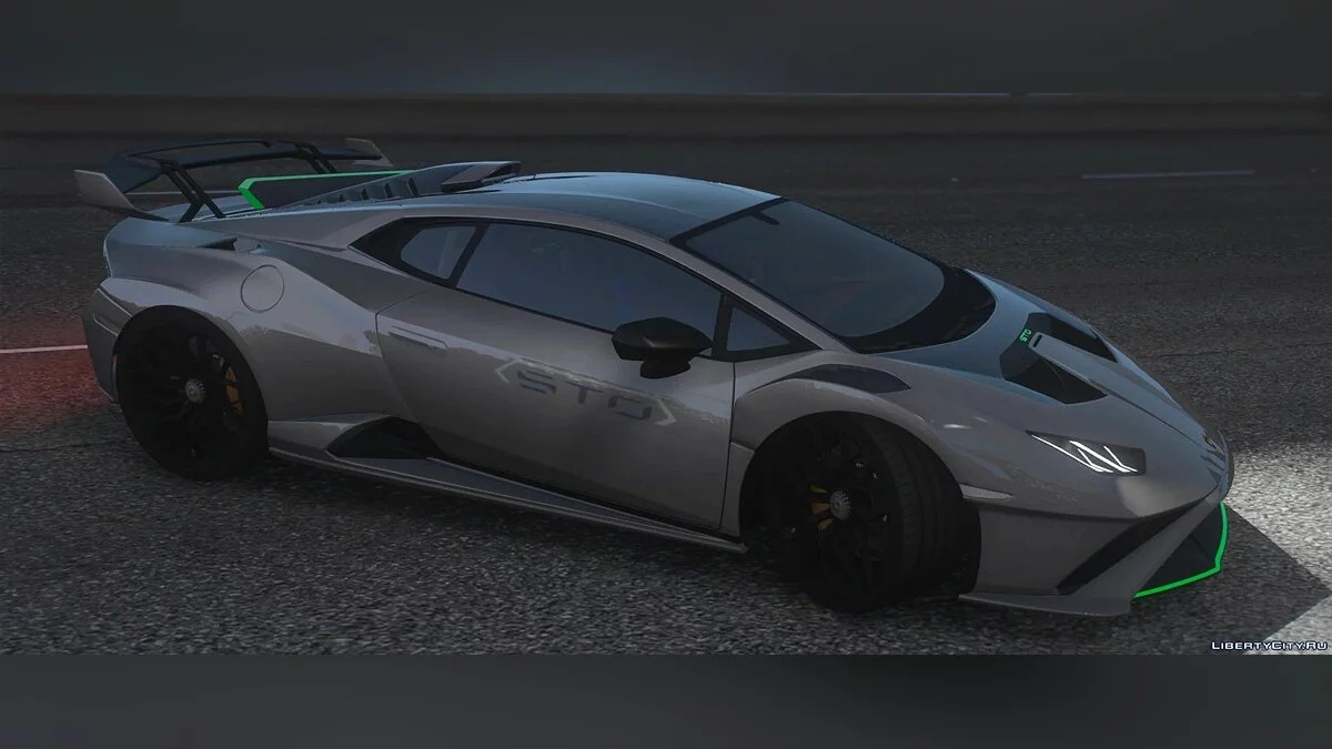 Lamborghini Huracan STO 2021 [Add-On] 1.1 / GTA 5