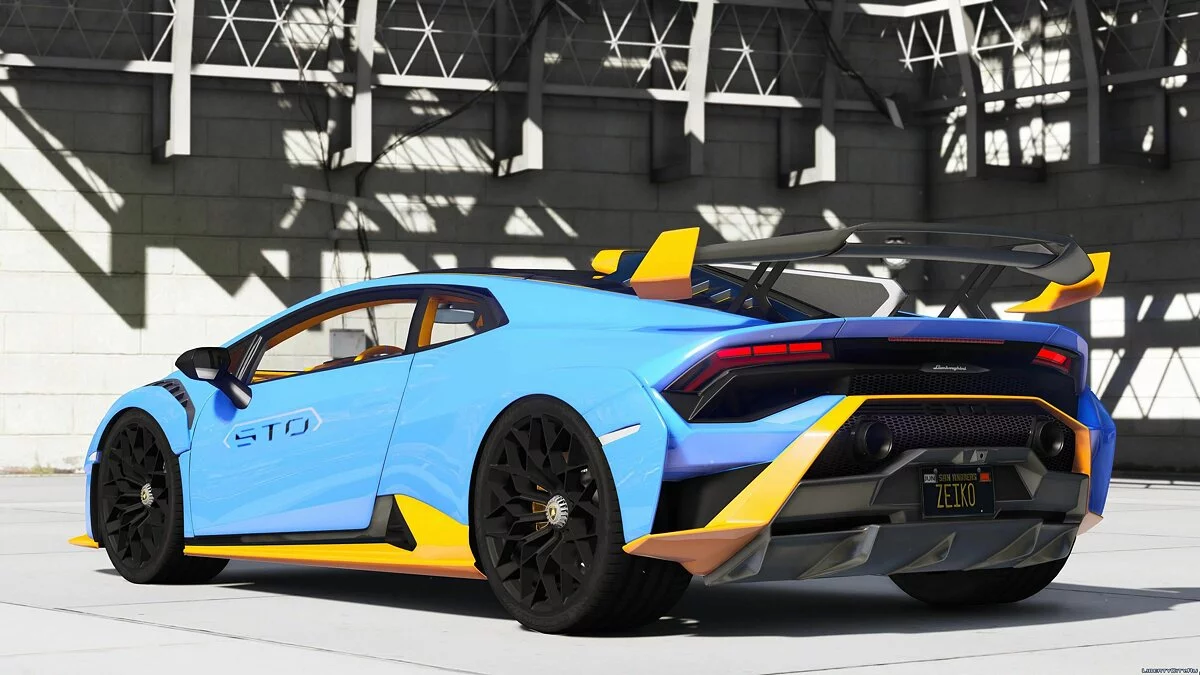 Lamborghini Huracan STO 2021 [Add-On] 1.1 / GTA 5