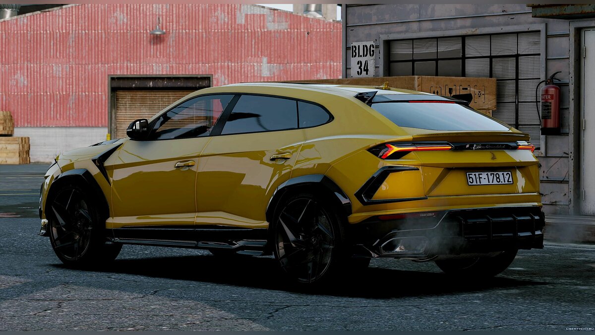 Lamborghini urus gta 5 replace фото 116