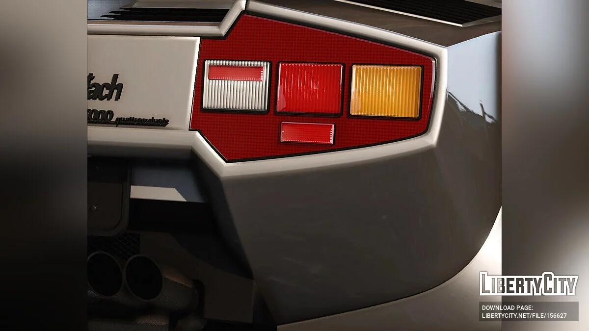 Lamborghini Countach 1988 [Reworked 1.0] / GTA 5