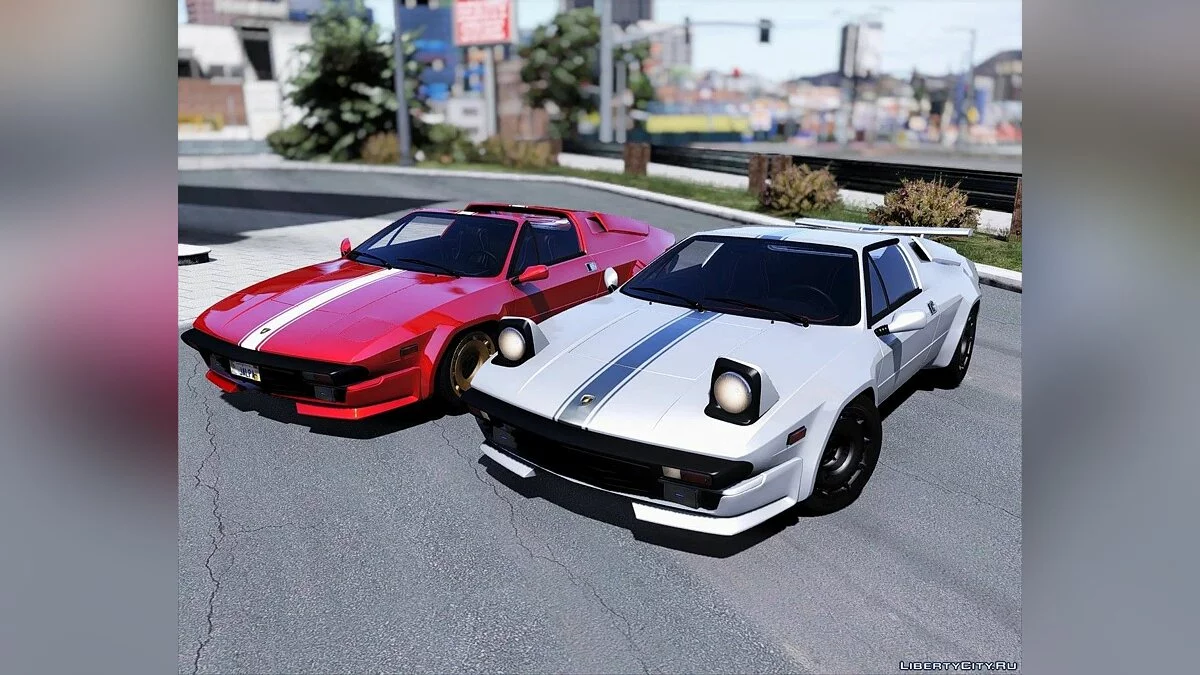 Lamborghini Jalpa 1988 [Додаток | Шаблон | Екстра] 1.1 / GTA 5