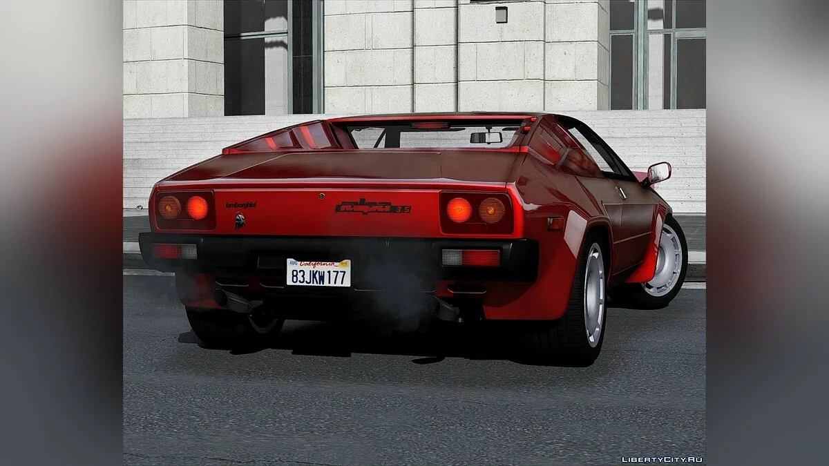 Lamborghini Jalpa 1988 [Додаток | Шаблон | Екстра] 1.1 / GTA 5