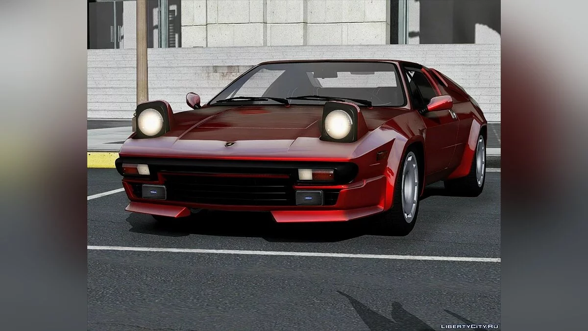 Lamborghini Jalpa 1988 [Додаток | Шаблон | Екстра] 1.1 / GTA 5