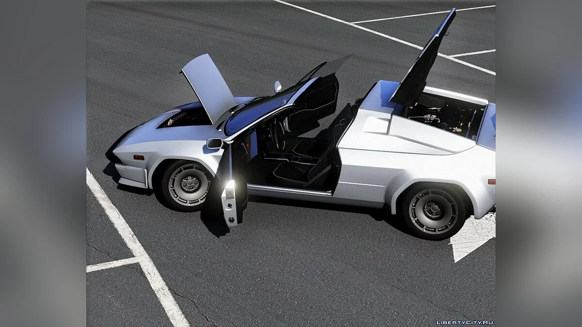 Lamborghini Jalpa 1988 [Додаток | Шаблон | Екстра] 1.1 / GTA 5