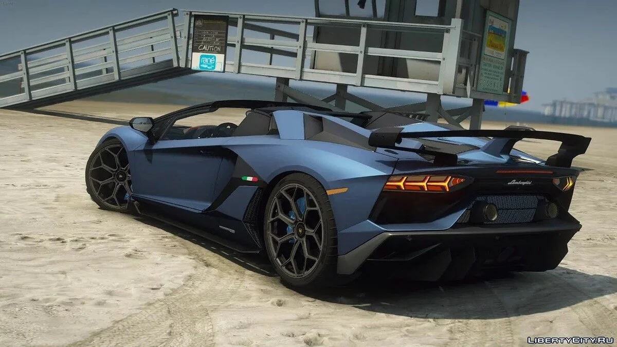 Lamborghini Aventador SVJ Roadster [Додаток | Екстра | Шаблон] 1.01 / GTA 5