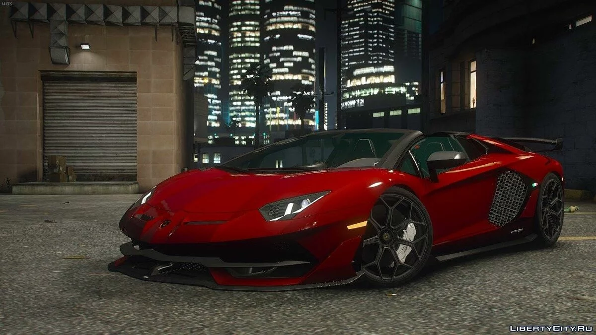 Lamborghini Aventador SVJ Roadster [Додаток | Екстра | Шаблон] 1.01 / GTA 5