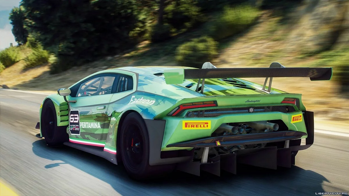 Lamborghini Huracan GT3 EVO [Додаток] / GTA 5
