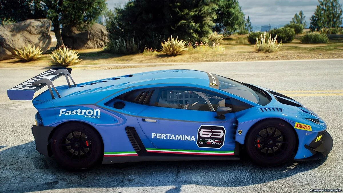 Lamborghini Huracan GT3 EVO [Додаток] / GTA 5